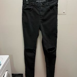 Black American Eagle jeans